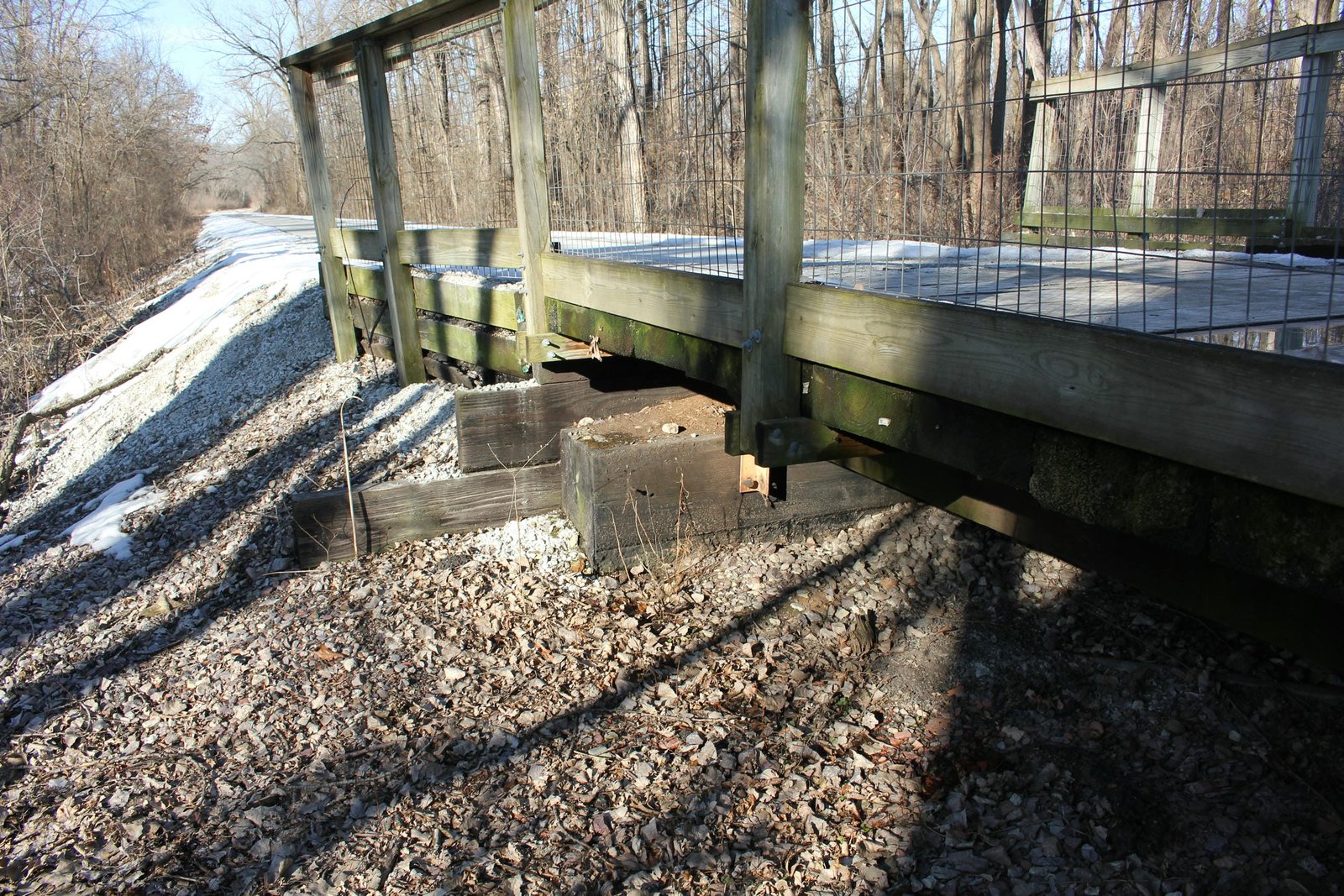 North abutment